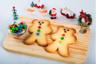 Christmas Teddies (Butter Cookies)